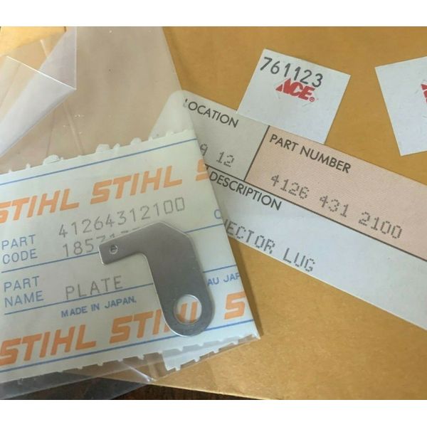 GENUINE STIHL FS 81 86 96 106 BT 106 FR 106 CONNECTOR LUG 4126 431 2100 NEW NEW