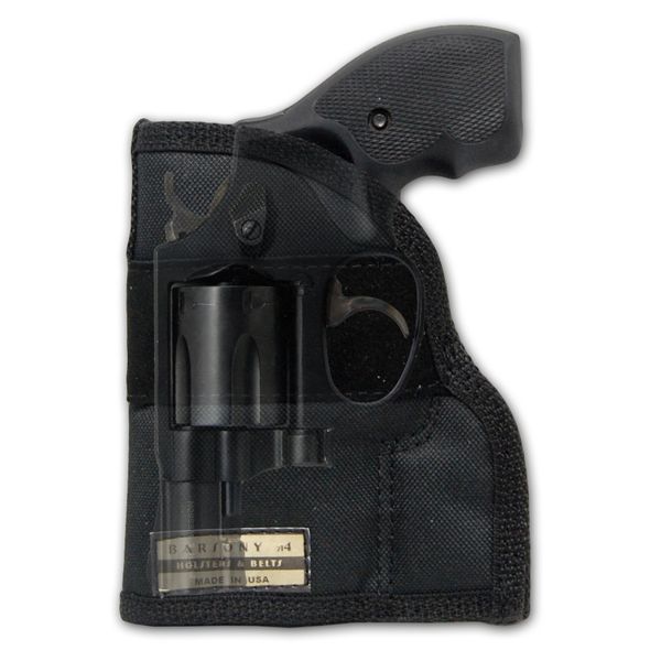 Barsony New Pocket Holster for 2", Snub-Nose .38 .357 Revolvers (Kimber K6S)