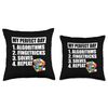 CFOP Speedcubes Cubing Cube Algorithms Cube 3x3 Life is Better Speedsolving Speedcuber Throw Pillow, 16x16, Multicolor