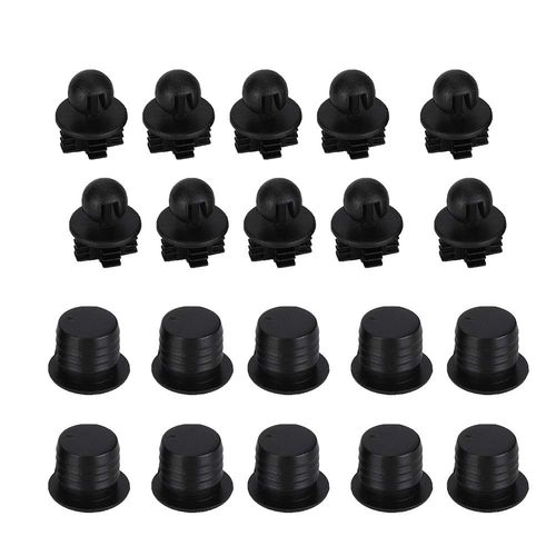QANYEGN10 Pairs Speaker Grill Guides, Speaker Parts Accessories, Plastic and Socket Speaker Mesh Snap Fastener, Speaker Grzill Peg