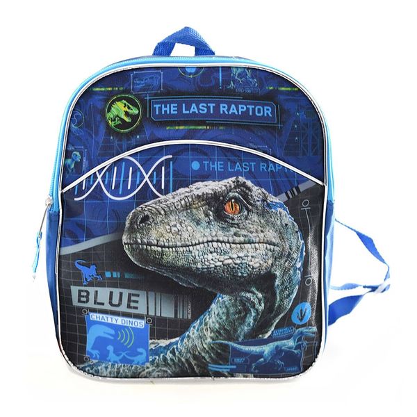 Jurassic World 11" Mini Backpack, Blue, One_Size (JUMIN)