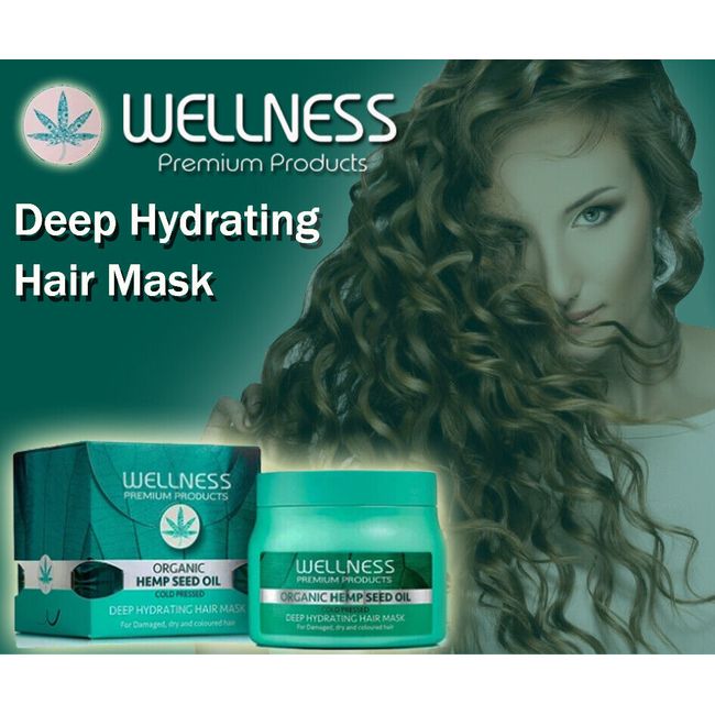 WELLNESS PREMIUM PRODUCTS Deep Hydrating Hair Mask (500 ml)