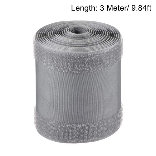 sourcing map Cable Grip Strip Floor Cable Cover Protect Cords Cable Protector Cable Management 3 Meter Length 10cm Width Gray
