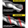 Masonry Drill Bits 3/16 in.x 5-1/2 in. Carbide Tip Flat Shank Drill Concrete Stone Bricks-20Pcs
