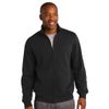 SPORT-TEK Full-Zip Sweatshirt 2XL Black