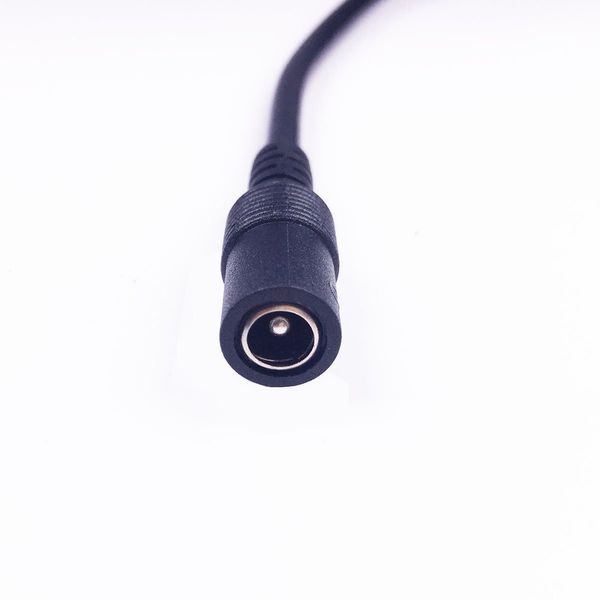 LitaElek DC Power Cable 2 Branch Cable 5.5mm Outer Diameter 2.1mm Inner Diameter SMD 5050 5630 2835 3528 LED Tape Light and Security Camera Power Extension Cable 1 Female to 2 Male Splitter Cable