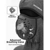 ROCKBROS Ski Mask Balaclava Winter Mask for Men Baclava Cold Weather Thermal Black