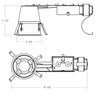 NICOR Lighting 4- Inch Remodel Lo-volt Airtight Housing Non-IC