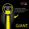 Flexi Giant L Retractable Dog Leash (Tape), Large, Black/Neon