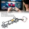 Multi Colors Luminated D pad Thumbstick Trigger Home Face Buttons for PS5 Controller, DTF LED Kit ABS Action Buttons & Dpad & Analog Stick Replacement Kit for PS5 Controller