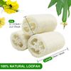 6 Pcs Natural Loofah, Exfoliating Luffa Natural Loofah Sponge Body Scrubber For Bathing And Back Caring Spa, 4 Inch Length Organic Loofah Loofahs Sponges For Shower Scrubbing And Kitchen Cleaning