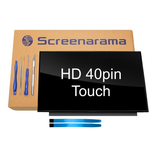 SCREENARAMA New Screen Replacement for HP 15-FD0005DX 15-FD0023DX (HD 40pin Touch) LCD LED Display with Tools and Tape
