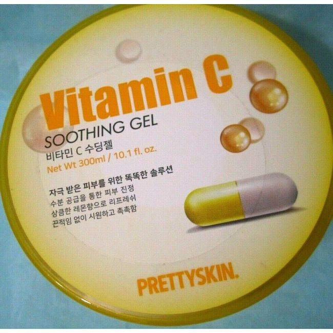 Pretty skin Vitamin C  Moisture Soothing Gel 300g,10.1 fl oz