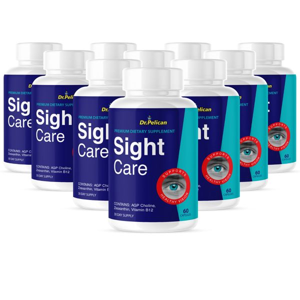 Sight Care- Eye Support- 10 Bottles- 600 Capsules