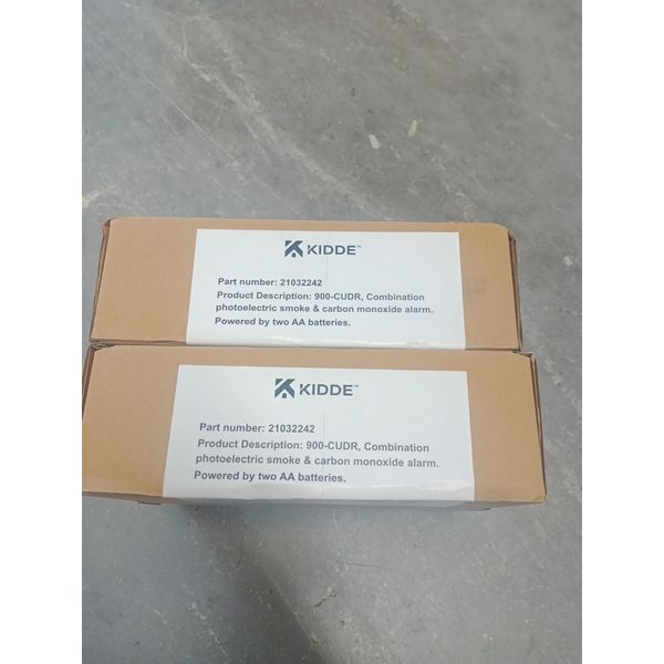 2 Kidde Smoke And Carbon Monoxide Alarm Photoelectric Part  21032242 900-cudr...