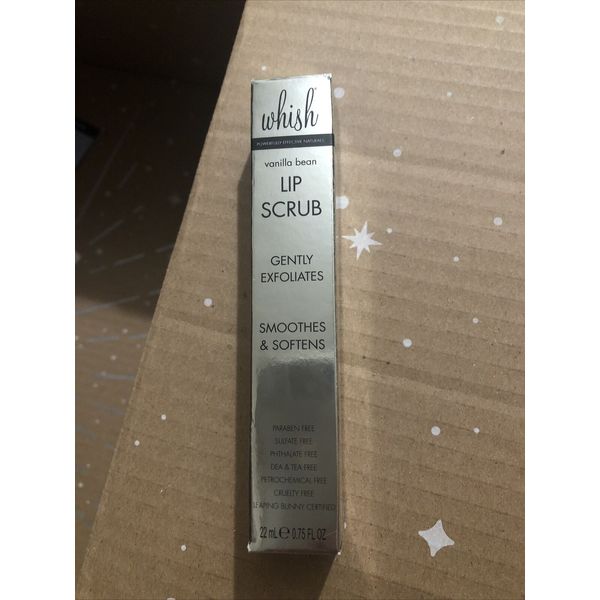 Whish Lip Scrub - Vanilla Bean - .75 OZ NIB
