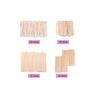 Mibly Assorted Waxing Sticks (Pack Of 250 Assorted Waxing Sticks)