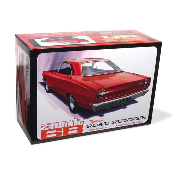 AMT 1968 Plymouth Road Runner Customizing Kit 1:25 Scale Model Kit