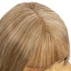 Wig Long Straight Natural Wig Full Wig Bangs Small Face Natural Heat Resistant Wig (M27613)
