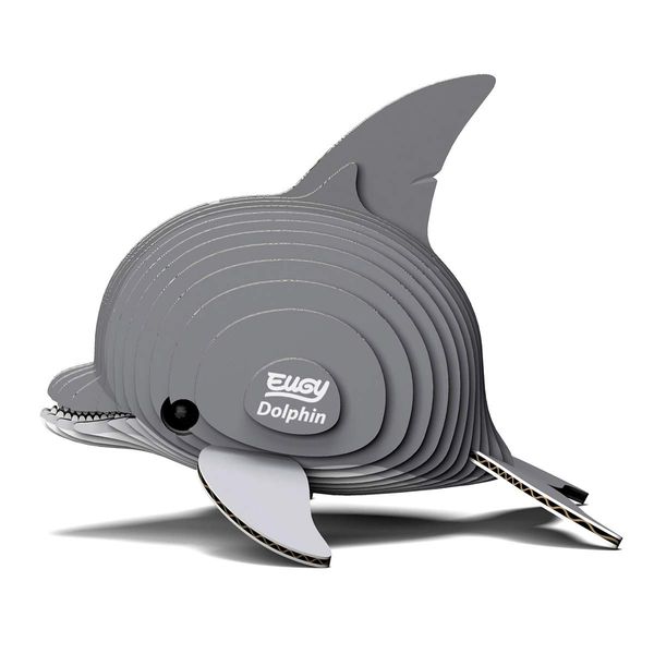 EUGY Dolphin Eco-Friendly 3D Paper Puzzle 021