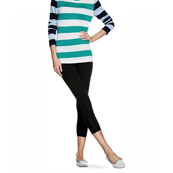 No Nonsense Women's Cotton Capri Leggings