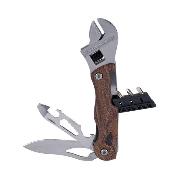 KH Security Multitool 10-Piece Brown / Black / Silver