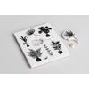 HEYDA Foam Rubber Stamp Leaves, 10-55 mm
