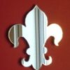 Super Cool Creations Fleur de Lys Mirrors 35cm x 30cm