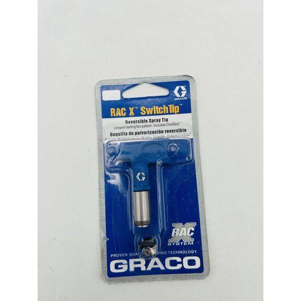 Graco RAC X LTX517 Airless Paint Spray Gun Switch Tip Reversible w/ One Seal