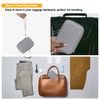 Elonbo Label Maker Case for SUPVAN E10 Mini Bluetooth Label Printer, Extra Interior Mesh Pocket Fits Label Paper Cable, Grey. (CASE ONLY! Label Maker not Included)