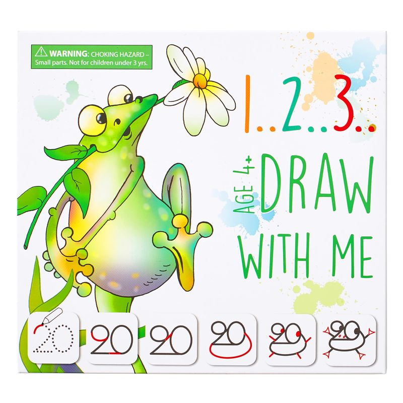 MD CREATIVE Drawing with Numbers Learn How to Draw Animals Step by Step ...