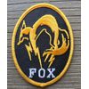 METAL GEAR SOLID FOX BLACK & GOLD PS4 IRON ON TACTICAL ARMY MORALE PATCH GAME