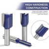 WORKPRO 15PC 1/4" Shank Router Bits Set Tungsten CARBIDE TIPPED ROUTER BIT w/Box