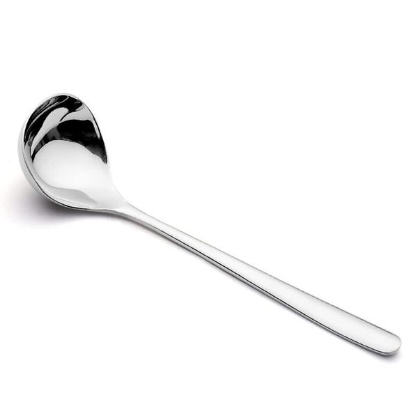 FSSTUD Stainless Steel Small Soup Ladle Mini Soup Spoons Gravy Ladle Sauce Ladle Deep Spoons Cooking Tools for Soup