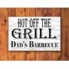 Custom Barbecue Sign Solid Wood Grilling Decoration