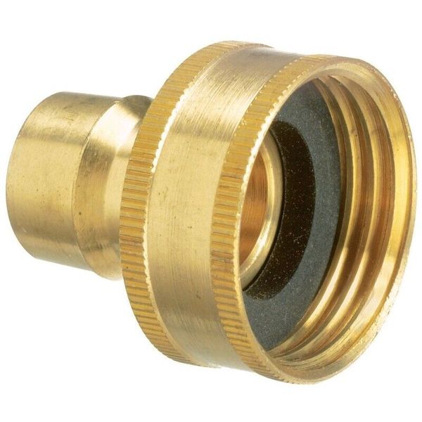 NEW PLUMB PAK  PP850-19 SNAP X 3/4 HOSE BRASS DISHWASHER FAUCET  AERATOR ADAPTER