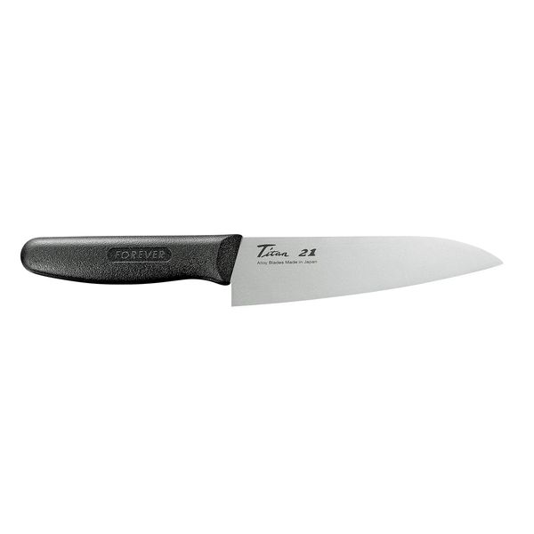 Forever Silver Titanium Santoku Knife 5.1 inches (13 cm) HT-13