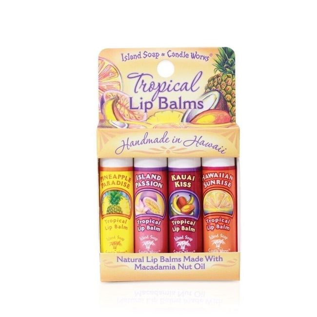 Island Soap & Candleworks Lip Balm Sticks Sample Pack