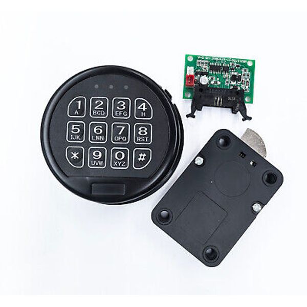 Gun Safe Lock Replacement Black Keypad Lock Safe Swingbolt Lock