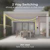BG Electrical Outdoor Single Wall Switch, Weatherproof, Grey, 13A, IP55 Rated, WPB12
