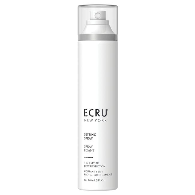 ECRU New York Hair Setting Spray | 5 oz. Lightweight Hair Heat & Frizz Protectant with Long Lasting Hold and Shine