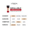 L'Oreal Paris Cosmetics Infallible Pro-Matte Foundation Makeup - Natural Buff