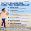 BioSource Labs Complex Diet Drops – Natural Weight Management Drops Unisex 2 oz