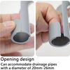 Universal PVC U-Shape Bend for Hoses – Sturdy Wall Mount Bracket
