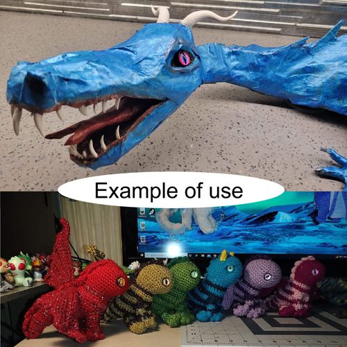 14mm 20Pairs Dragon Safety Eyes for Stuffed Animal Doll Making Craft Slit Pupil Cat Snake Amigurumi Crochet Toy Repair with Washer 0.55inches