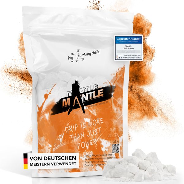 Mantle - Chalk Powder 25g Kletterkreide zum Bouldern Klettern Fitness