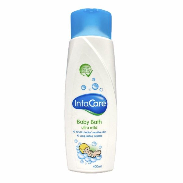 Infacare Ultra Mild Baby Bubble Bath, 400ml