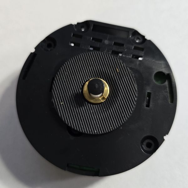 Mini Round Clock Movement with 3/16" Long Shaft -Made In Germany
