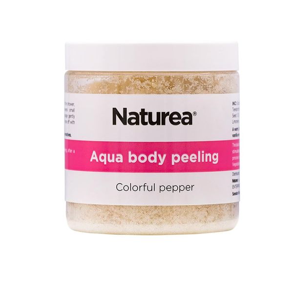 Naturea Aqua Body Peeling Colorful Pepper. The Magic of Sea Salt and Exotic Fragrance! A Luxurious Ritual for Your Skin