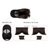 Qlenkay Baseball Cap with Hair Extensions Straight Short Bob Hairstyle Adjustable Removable Wig Hat 14inch for Woman Girl Medium Brown